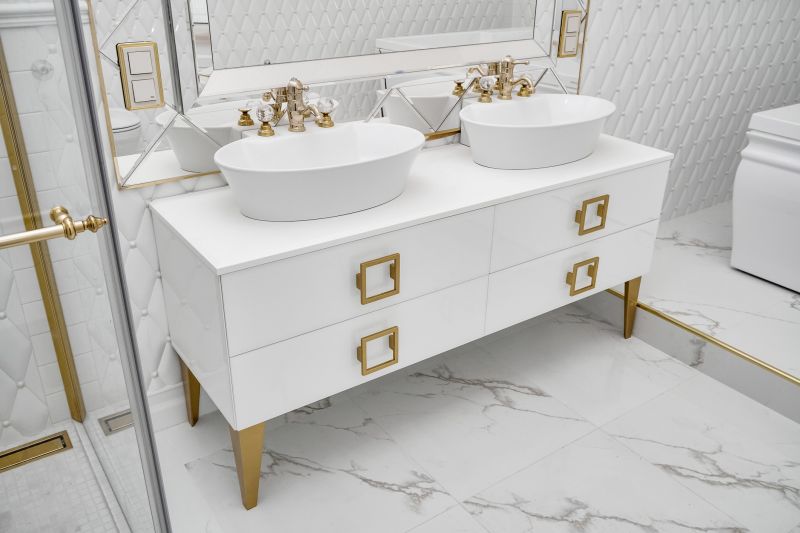 Vanity with Double Sinks